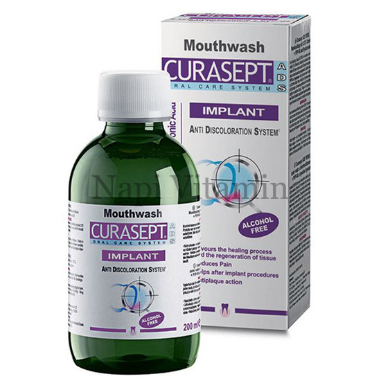 Curasept ADS Implant Pro szájöblögető 200ml
